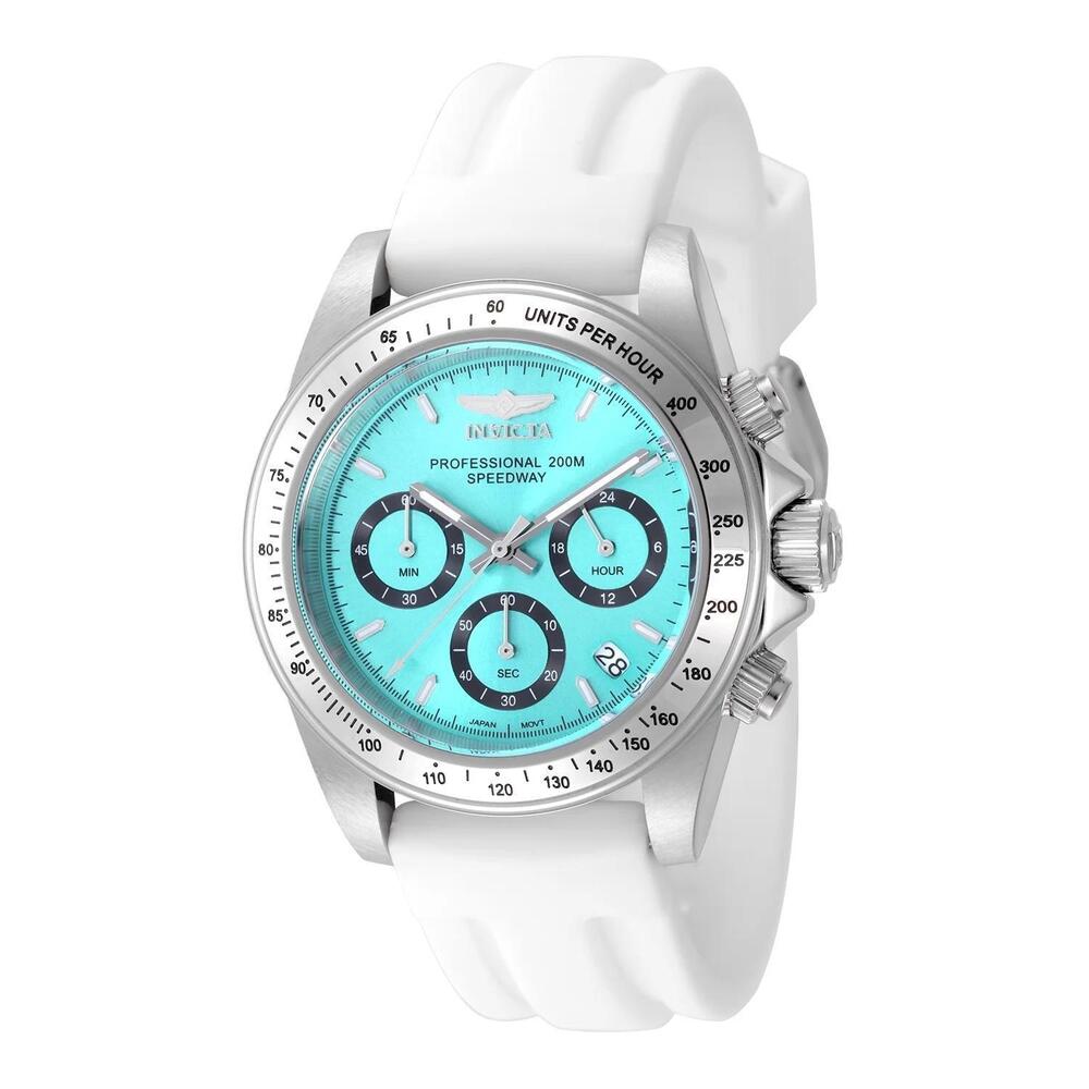 NWT Invicta 50489 Speedway | Quartz | Tiffany Blue | Men's Watch